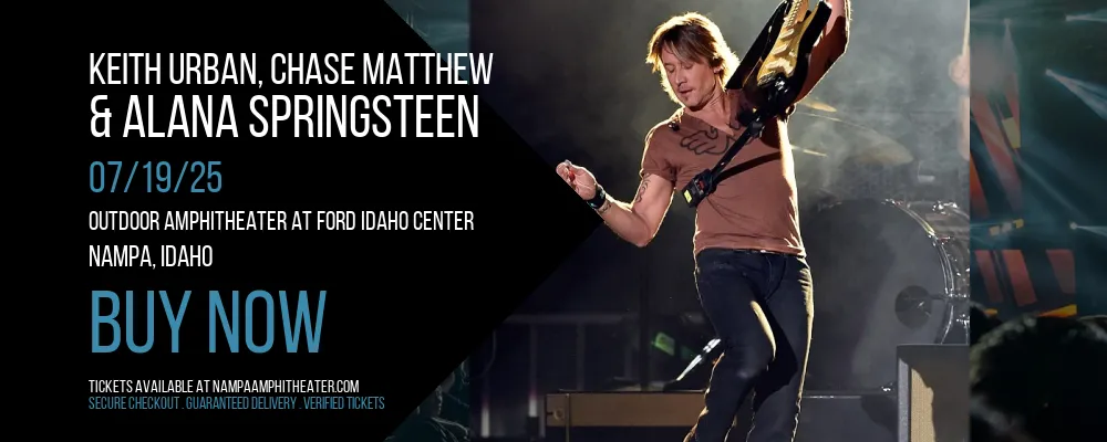Keith Urban at Outdoor Amphitheater At Ford Idaho Center